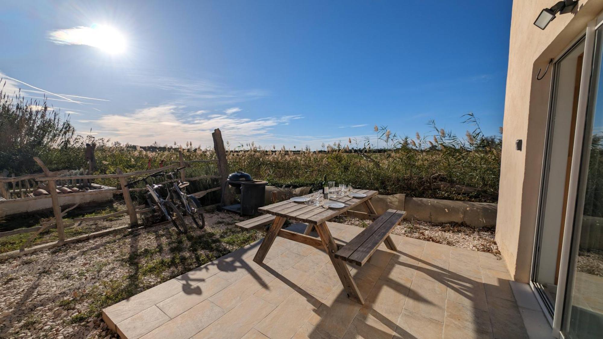 Appartement au coeur des rizières Salin-de-Giraud Esterno foto